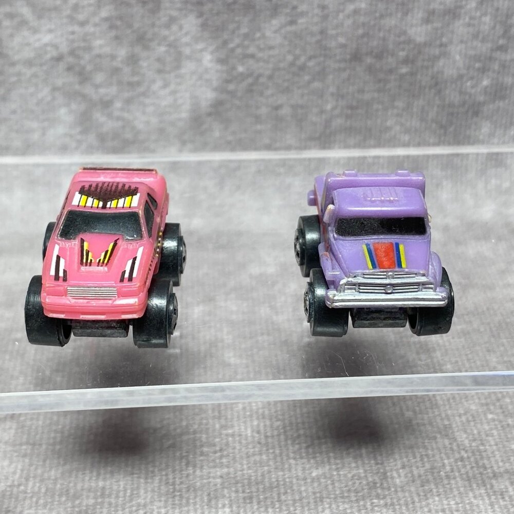 Vintage 1987 Road Champs Miniature Toy Car and Truck Set